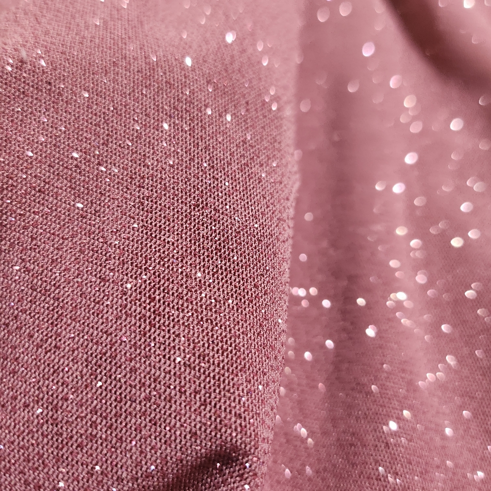 New Elegant Pink Glitter Dress - Picture 4 of 4